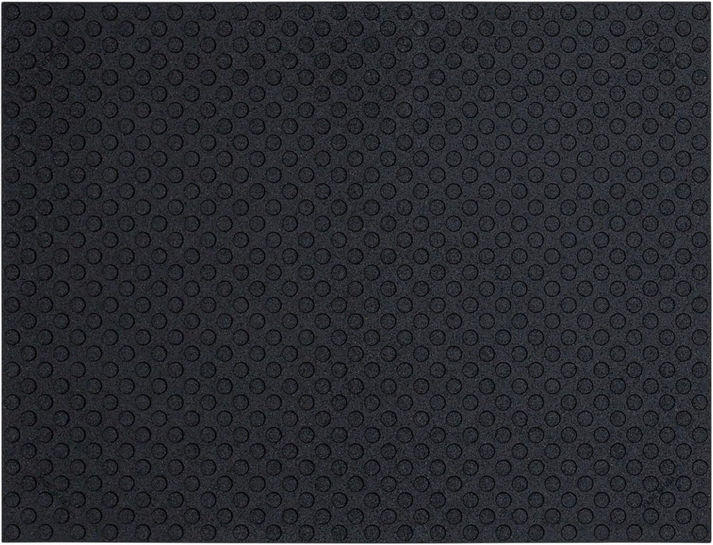 Mohawk Home Heavy Duty Rubber Stall Mat - Gym Floor- Under Dog Crate - All Purpose Utility 2'x2' - 1/2" Thick - Solid Texture