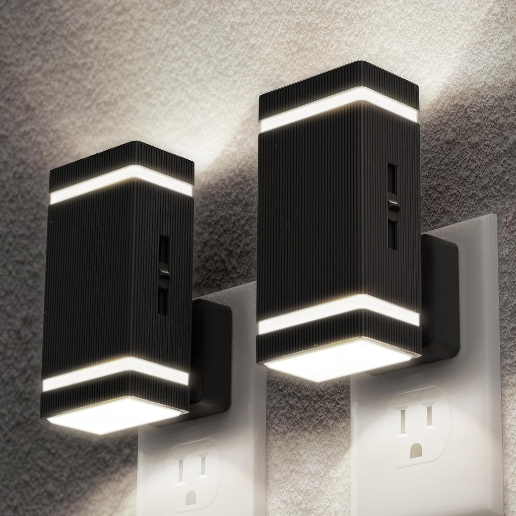 DORESshop LED Night Light Plug in [2 Pack], Night Lights Plug into Wall