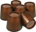 Wooden Bed Risers 3 Inch Round Furniture Risers Set of 6, Heavy Duty Wood Bed Lifts Risers for Bed Frame, Table, Sofa, Couch, Desk, Dresser
