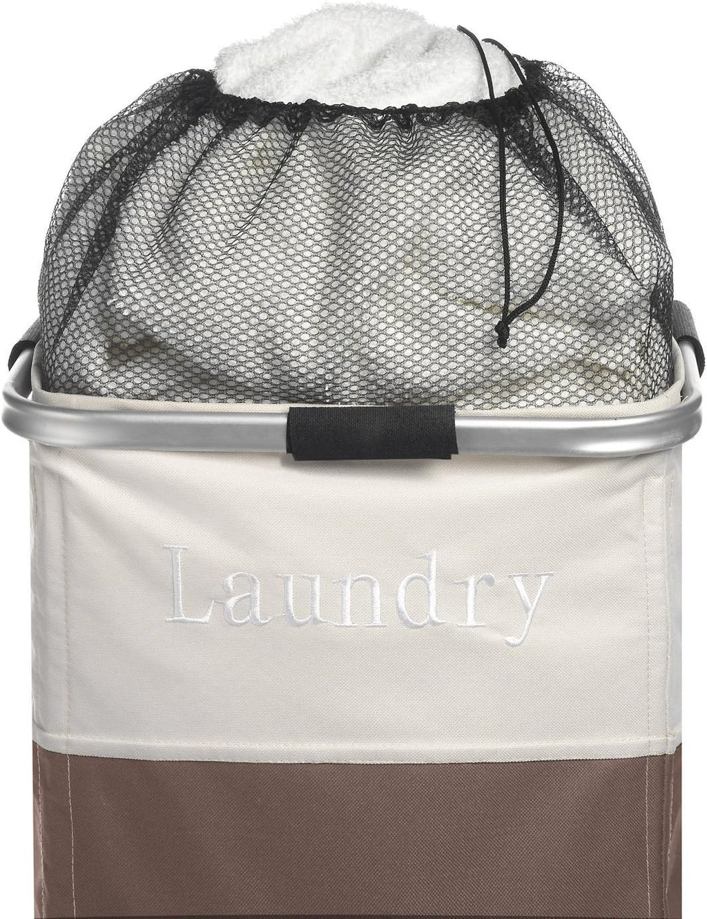 Whitmor Easy Care Laundry Hamper - Espresso