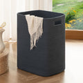 OIAHOMY Laundry Hamper Laundry Basket Cotton Rope Storage Baskets Blue