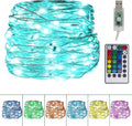Twinkle Star Color-Changing Fairy Lights, 33Ft 100 LED, 16 Colors