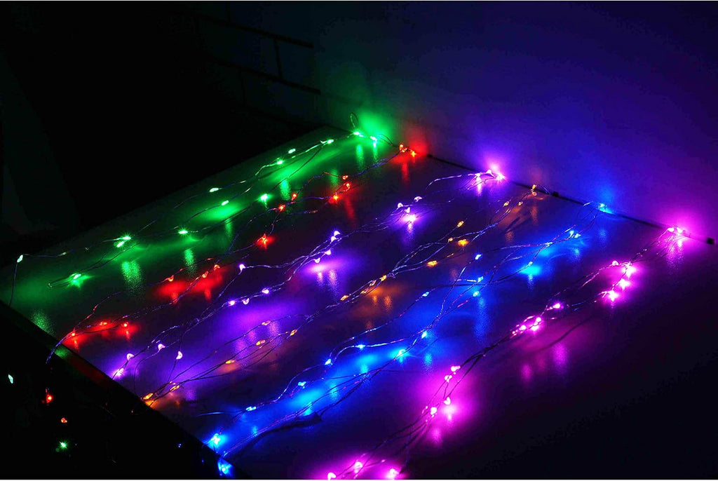 24 Pack Fairy Lights Battery Operated 6.6ft 20 Led Mini String Lights Silver Wire Starry Lights for DIY Wedding Party Festival Halloween Christmas (Multi Color)