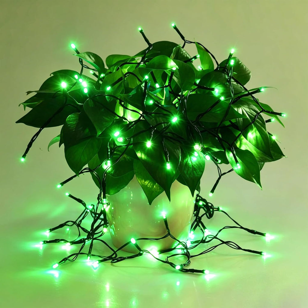 2 Pack Battery Operated String Lights - 9.8ft 30 LEDs Green