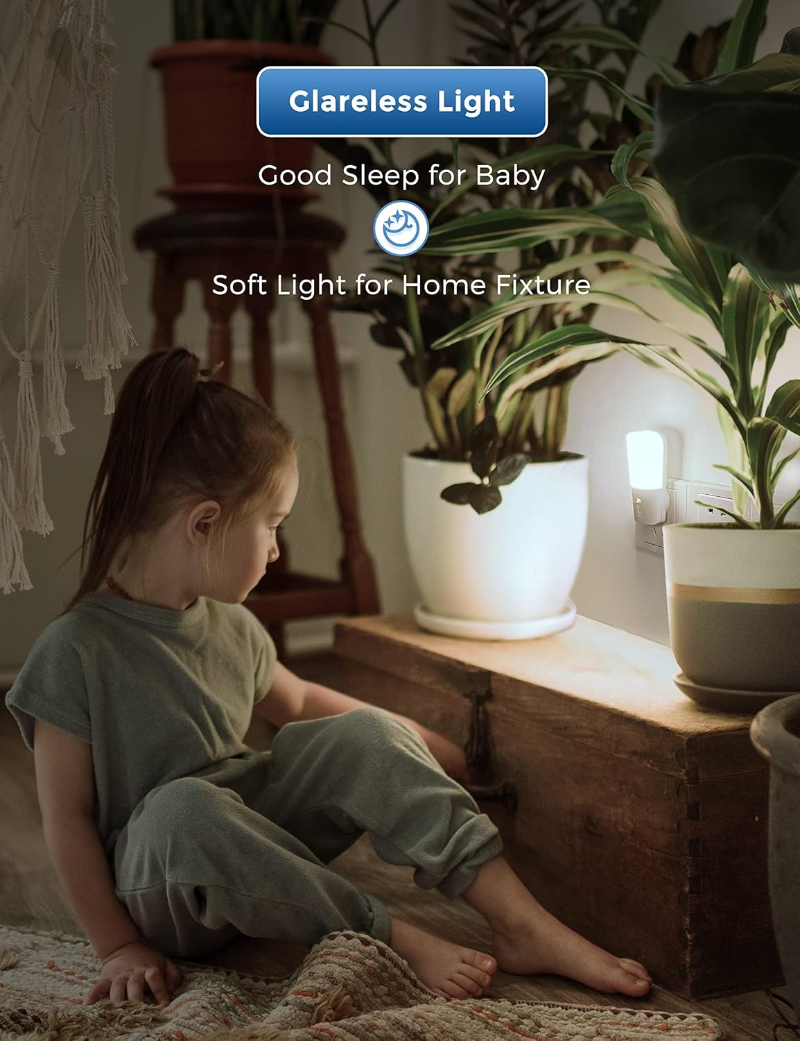 LOHAS-LED Dimmable Night Light[2 Pack], Night Lights Plug into Wall