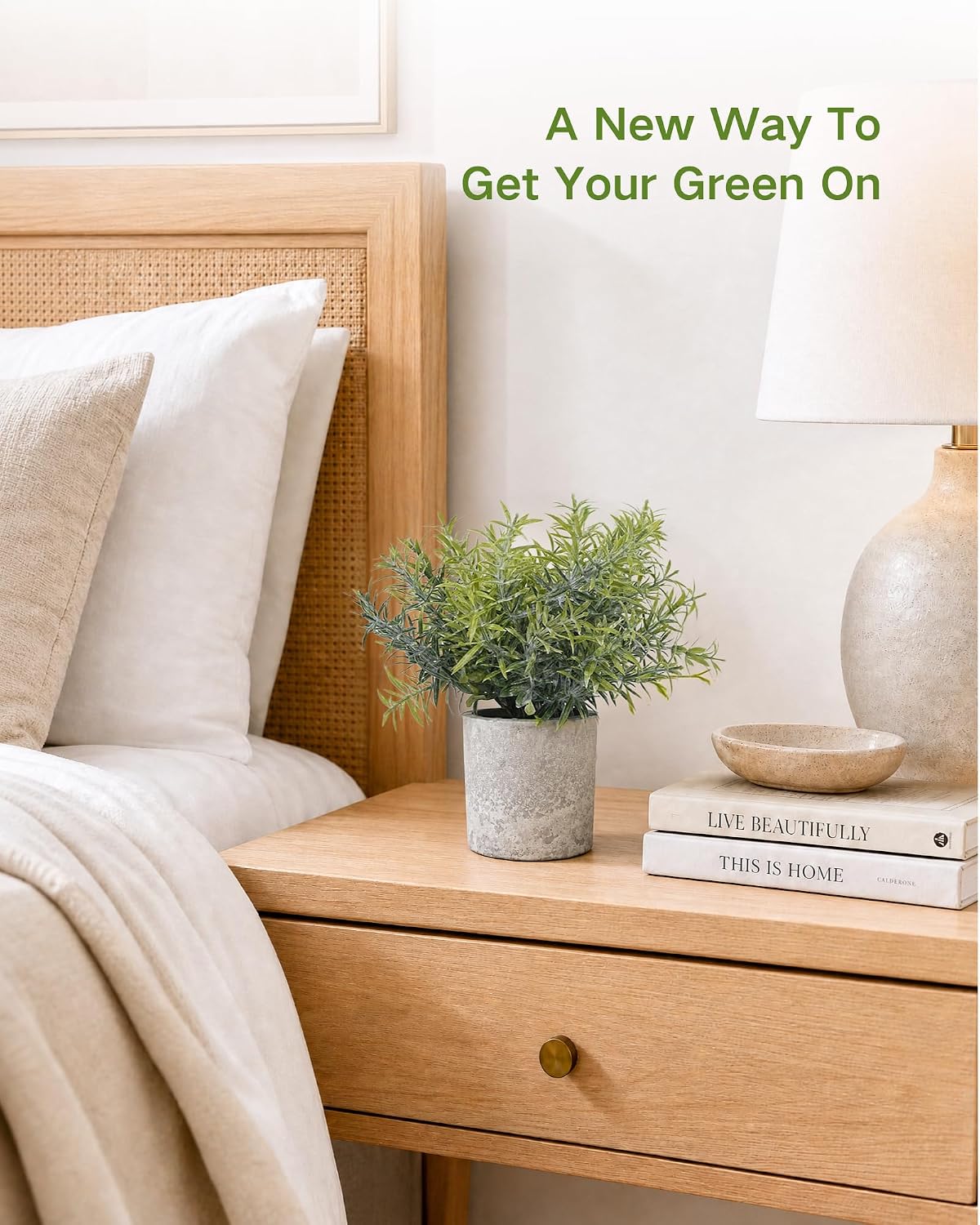 Velener Set of 3 Small Fake Plants Eucalyptus, Artificial Plants Indoor for Shelf, Potted Eucalyptus Plants for Home/Bathroom/Pottery Barn/Desk/Farmhouse/Coffee Table Decor (Frosted Green)
