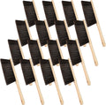 Tioncy 16 Pieces Wooden Dust Brush Bulk Hand Broom Bench Brush