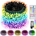 Pooqla 500 LED Color Changing Christmas String Lights with Remote, 164 ft