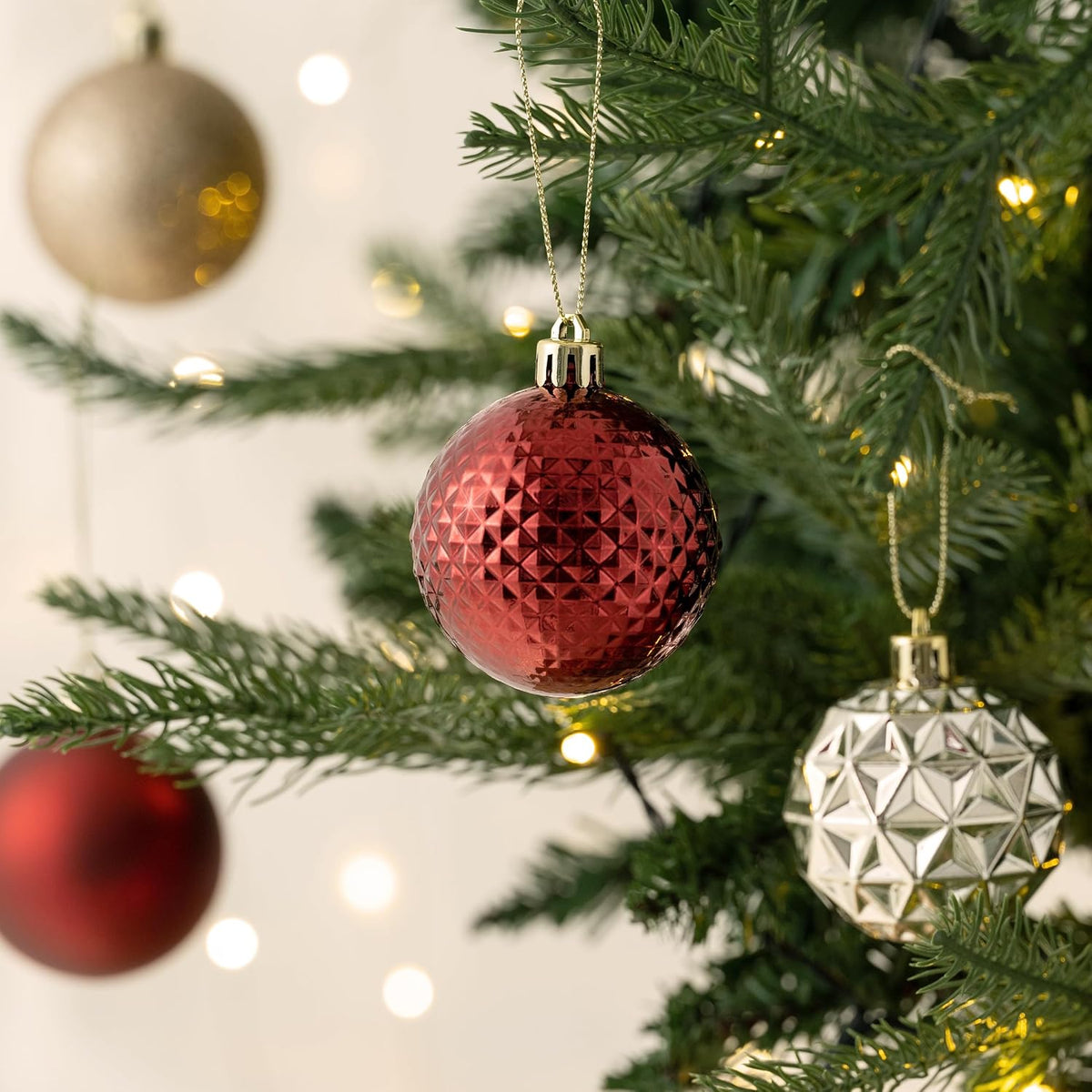Valery Madelyn 50ct Christmas Tree Decorations Ball Ornaments 2 Inches