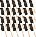 Tioncy 24 Pieces Wooden Dust Brush Bulk Hand Broom Bench Brush
