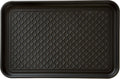 Stalwart All-Weather Outdoor or Indoor Boot Tray, Black