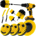 10 Pcs Drill Brush Attachment Set, Drill Scrubber Brush Kit