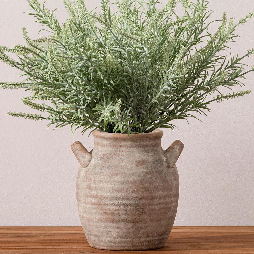 Vanselia Ceramic Flower Vase Home Decor Living Room Table Vase (7.1" Retro)