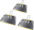 3-Pack 17" Heavy Duty Metal Dust Pans