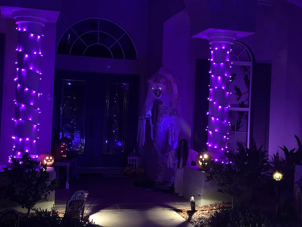 kemooie 300 LED Halloween Lights Waterproof, 99 FT String Lights with Timer