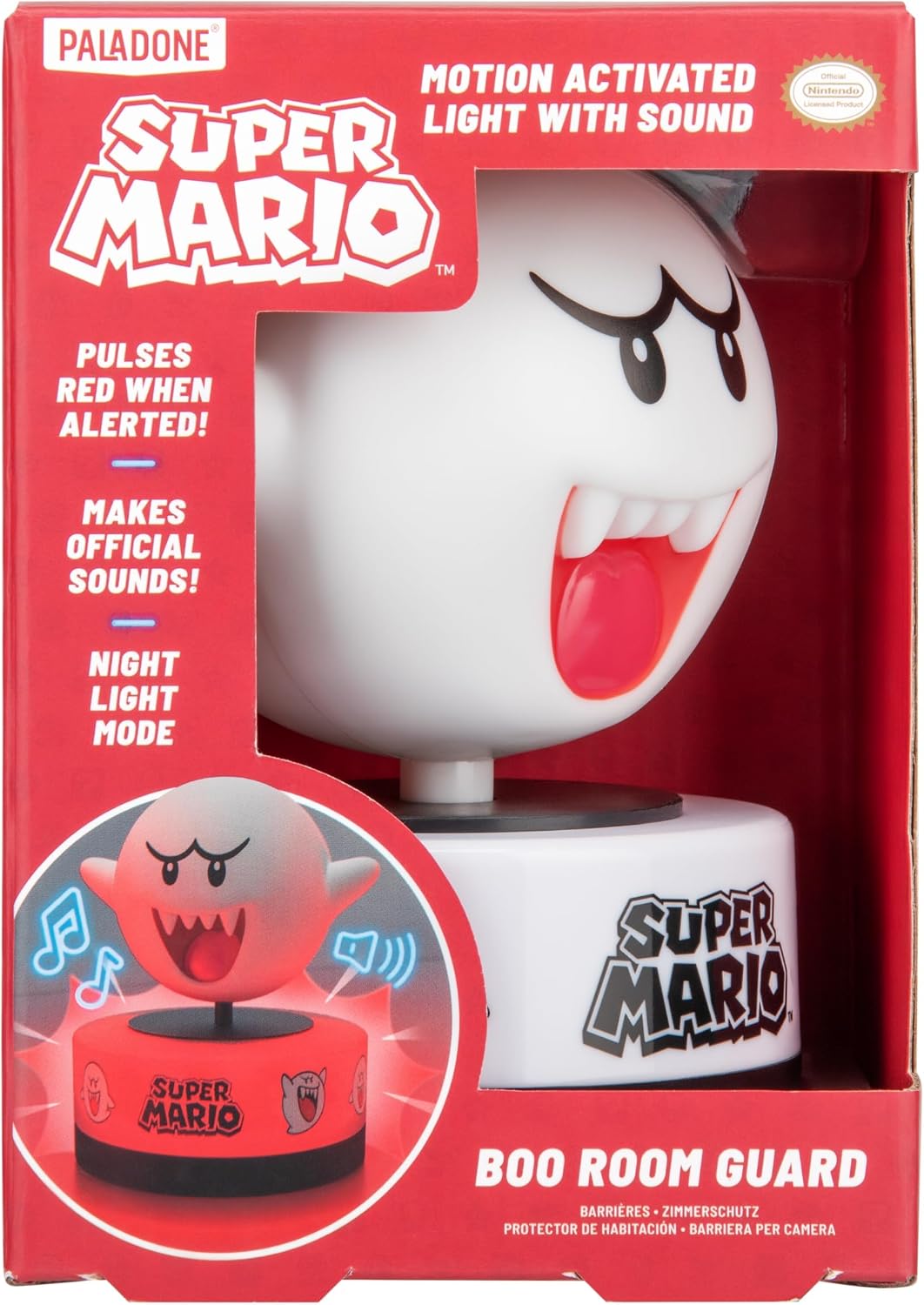 Super Mario Boo Room Guard - Officially Licensed Super Mario Product