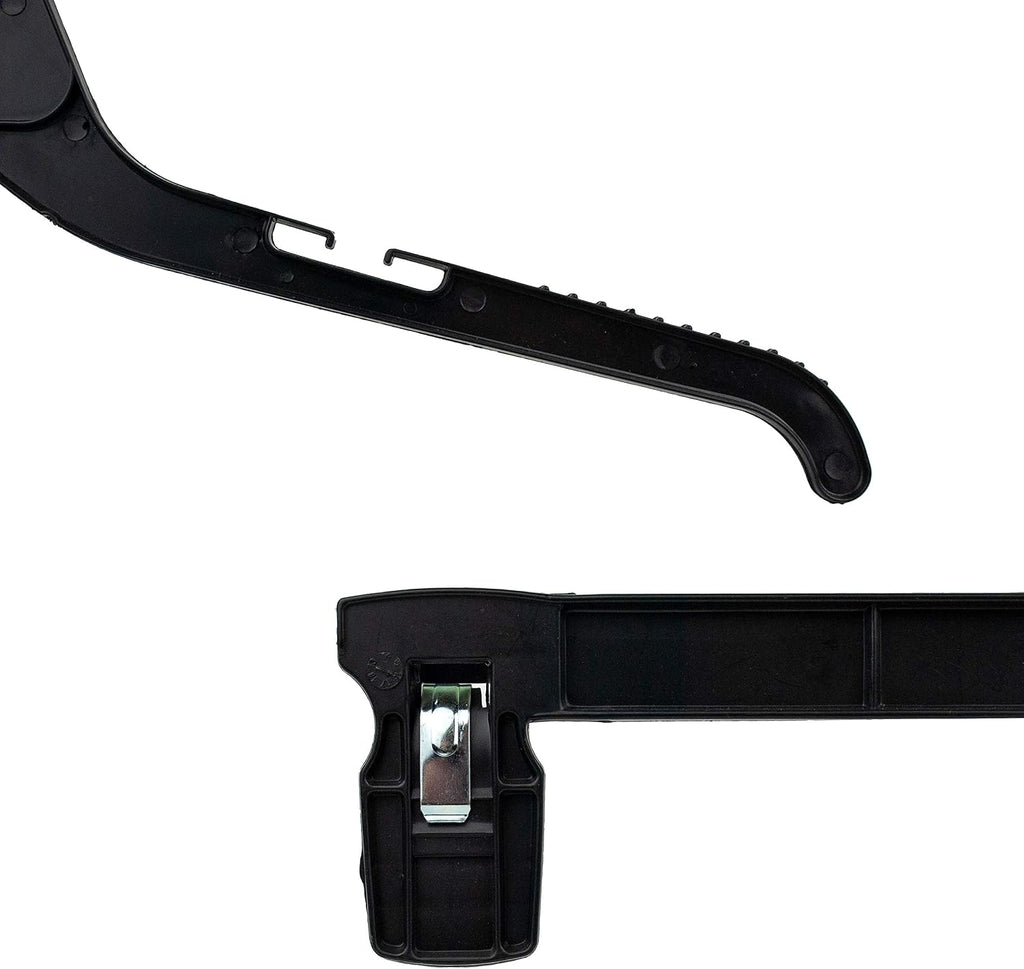 HangOn Shirt & Pants Hangers Combo Set Recycled Plastic, Black, 19 Inch & 14 Inch, 15 Each 30 Total