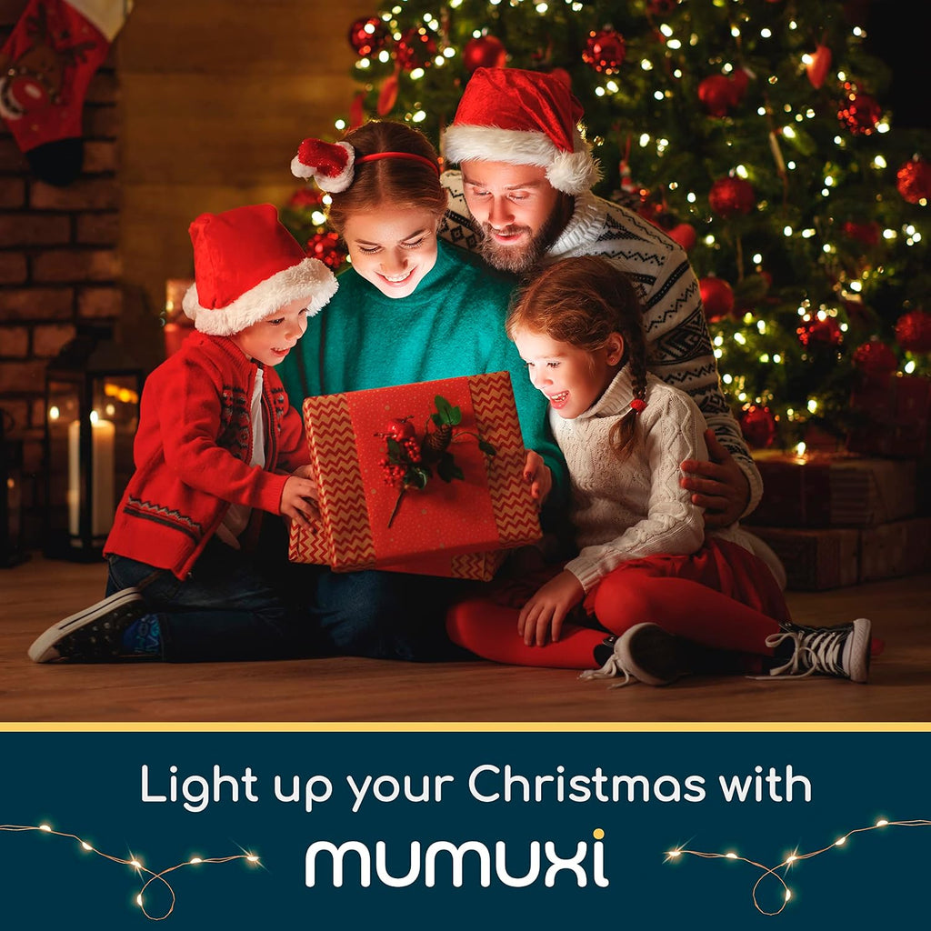 MUMUXI 24 Pack 7.2ft Fairy Lights Battery Operated String Lights, 20 Mini Battery Powered LEDs for Centerpiece Table Decorations, Wedding Party Bedroom Mason Jar Christmas, Warm White