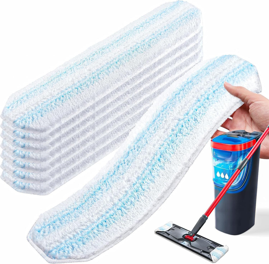 AIR U+ 8 Pack H2prO Mop Pads for O-Ceda H2prO Flat Mop System