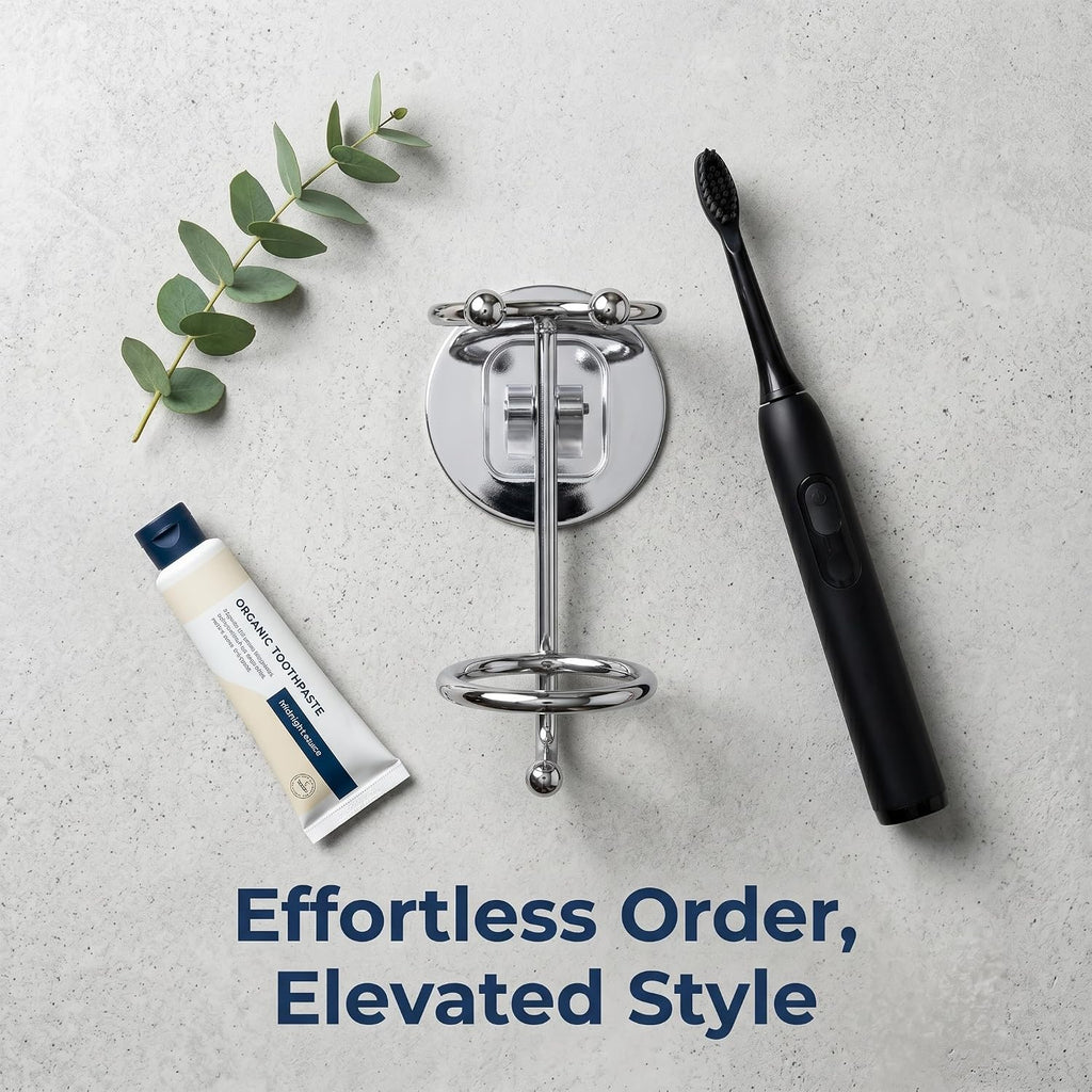 Electric Toothbrush Holder Wall Mounted, Cast Iron, 1 Pack