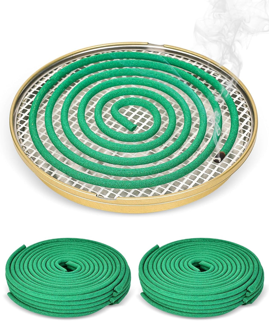 Mosquito Incense Repellent Coils, Citronella Incense Coil Outdoor, 20 Count