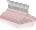 Casafield 50 Velvet Baby Hangers - 11" Size for Infant & Toddler Clothes - Light Pink
