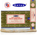 Satya Path Breaker Incense Sticks 180 gm (15GM X 12 Pack) from Satya Mumbai and Raajsee Incense Sticks Holder Bundle, Free from Chemicals,Natural Insenses