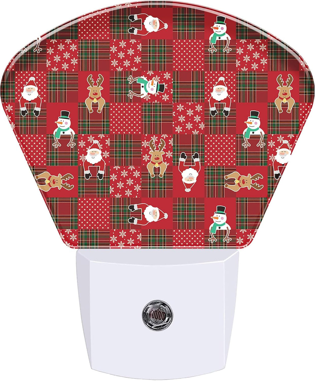 Night Light Santa Claus Plug-in LED Dusk-to-Dawn Sensor Soft Night Lamp,Suitable for Home Bedroom Bathroom Hallway Stairs