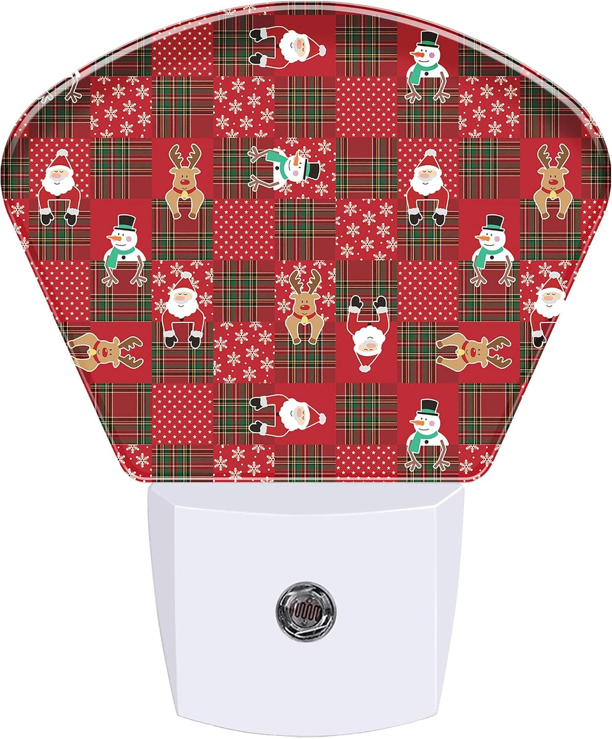 Night Light Santa Claus Plug-in LED Dusk-to-Dawn Sensor Soft Night Lamp,Suitable for Home Bedroom Bathroom Hallway Stairs