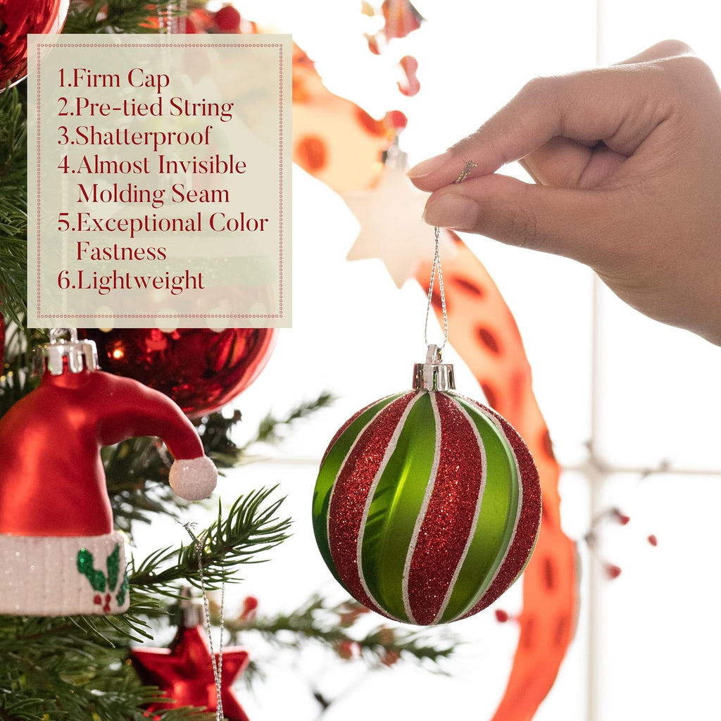 Valery Madelyn 70ct Christmas Ornaments Tree Decorations Set
