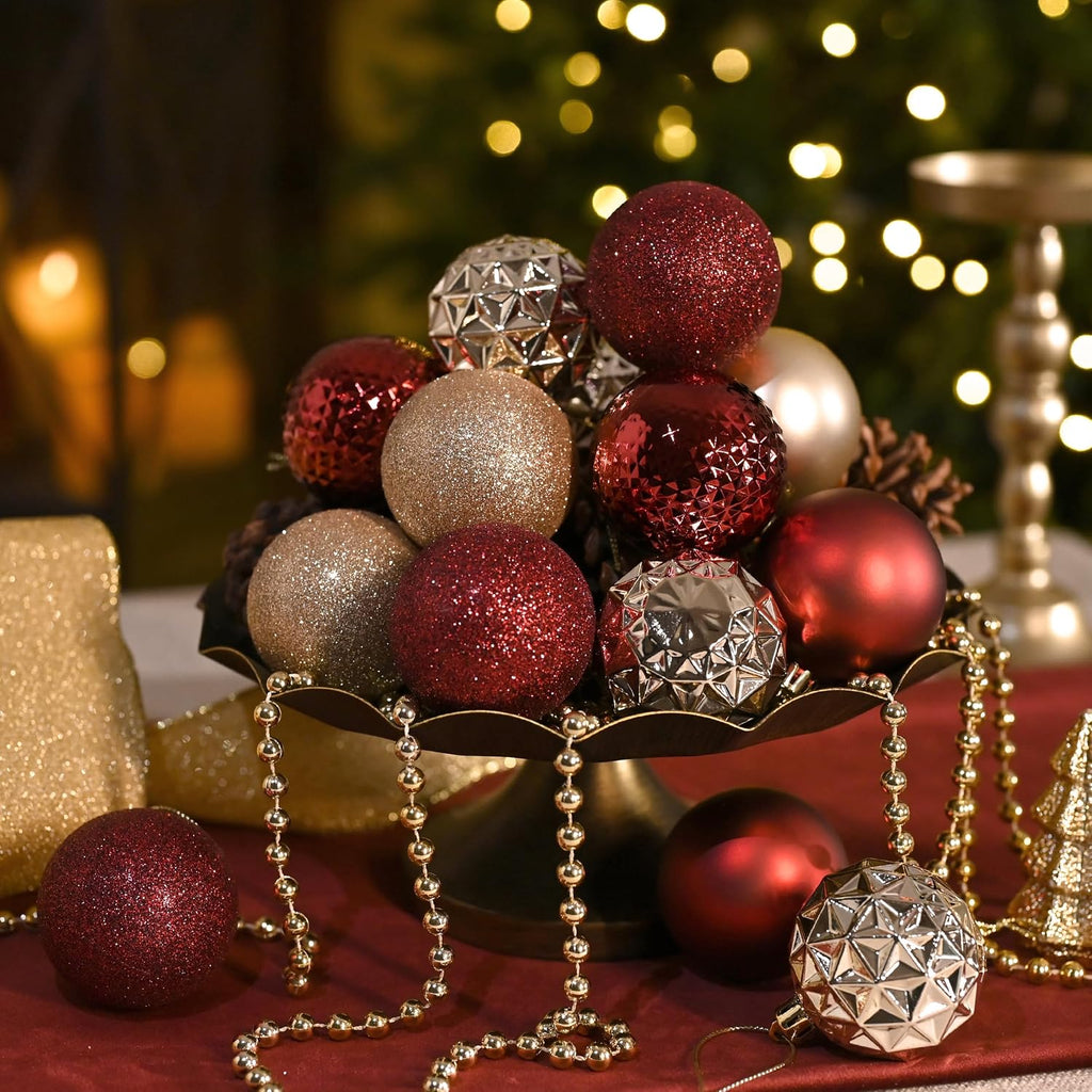 Valery Madelyn 50ct Christmas Tree Decorations Ball Ornaments 2 Inches