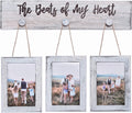 4X6 Picture Frames Collage Farmhouse Rustic Vintage Distressed Solid Wood