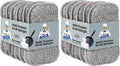 MR.SIGA Dual-Sided Scrub Sponges, Long Lasting, Reusable Dishwashing Sponges for Kitchen, 12 Pack
