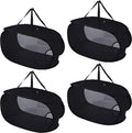 4 Pcs Mesh Popup Laundry Hamper, Opening Laundry Basket,Popup Laundry Basket with Durable Handles,Foldable Pop-up Mesh Hamper Dirty Clothes Basket for Clothes & Laundry-Home Organization