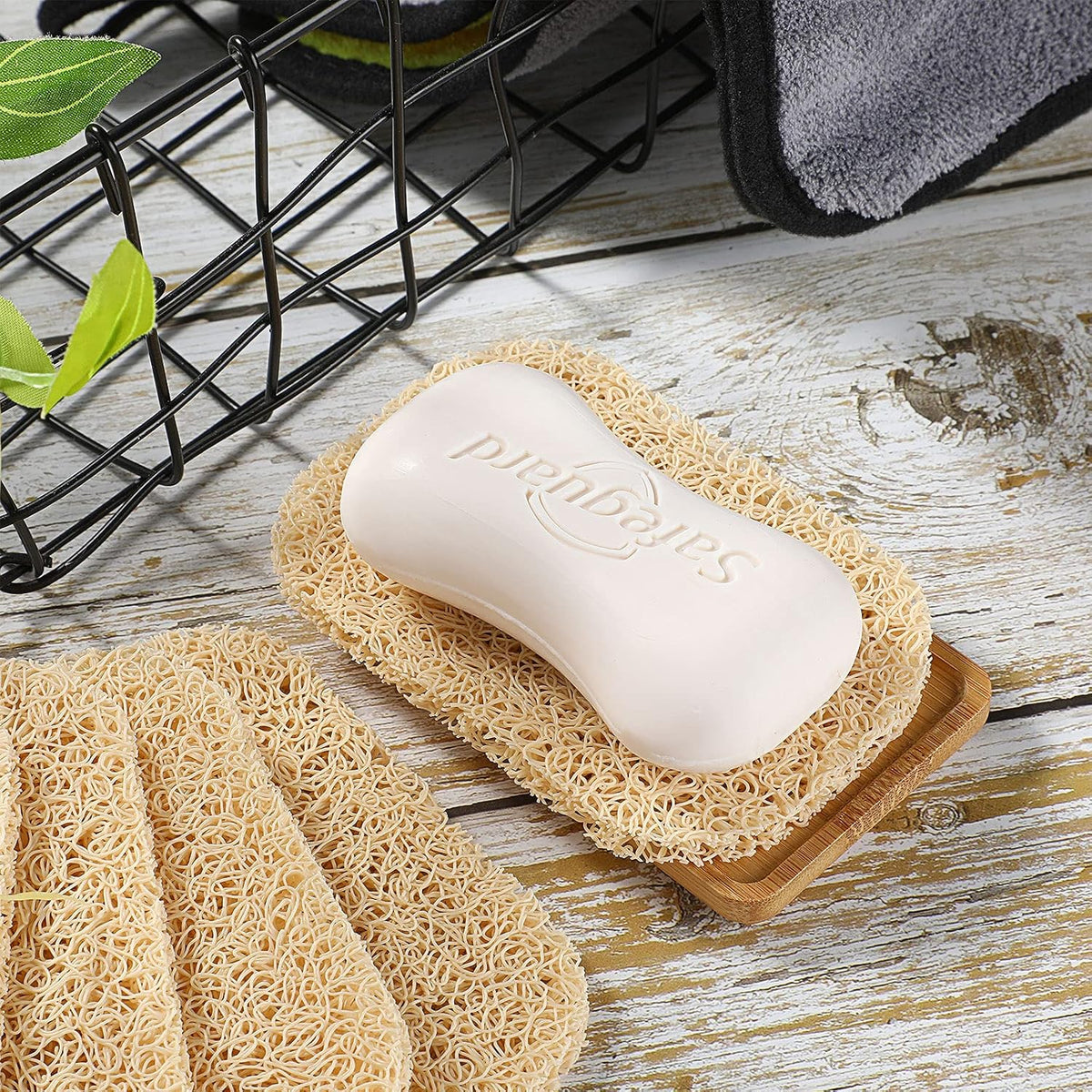 30 Pcs Soap Holder Pads, soap Savers for Dishes
