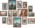 Vittanly 15 Pack Picture Frames Collage Wall Decor, Wall/Tabletop Display