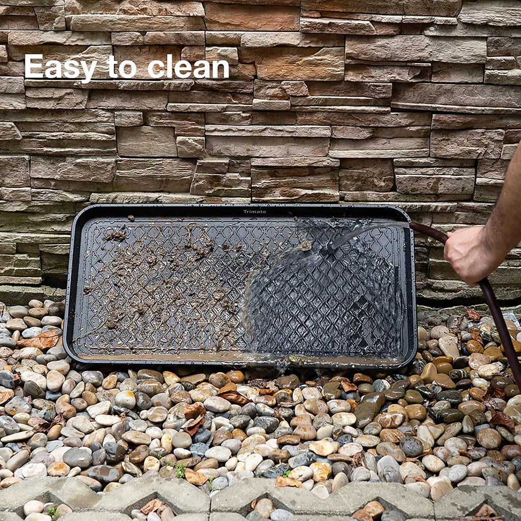 Boot Tray 2 Pack, Large 30"x15" Water Resistant - Shoe & Pet Mat
