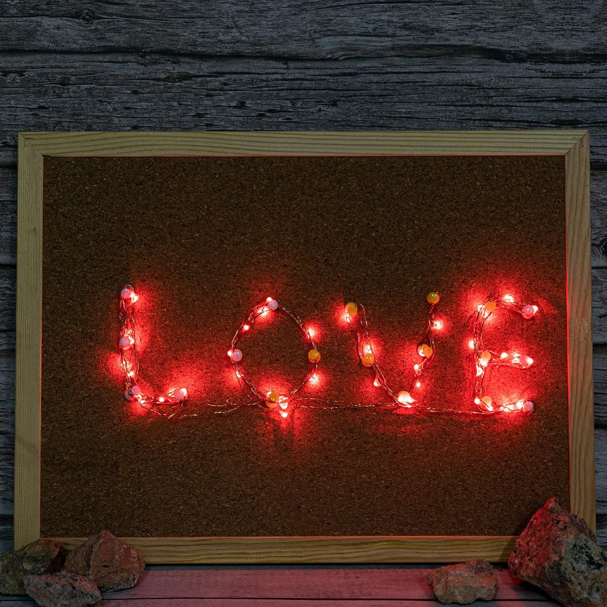 ITART Micro LED String Lights Battery Powered 8 Pack Red Mini Fairy Light 20 LED 6ft Ultra Thin Silver Wire Rope Lights for Craft DIY 4th of July Clothes Costume Wreath Display