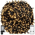 Brightown 330FT 1000LED Christmas Lights Outdoor Warm White String Lights