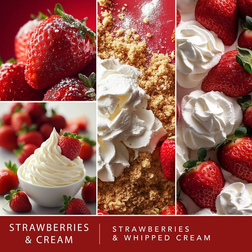 ScentSationals Strawberries & Cream Scented Wax Melts 10oz (24 Cubes)