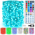 BrizLabs Halloween Fairy Lights, 200 LED Color Changing Fairy String Lights