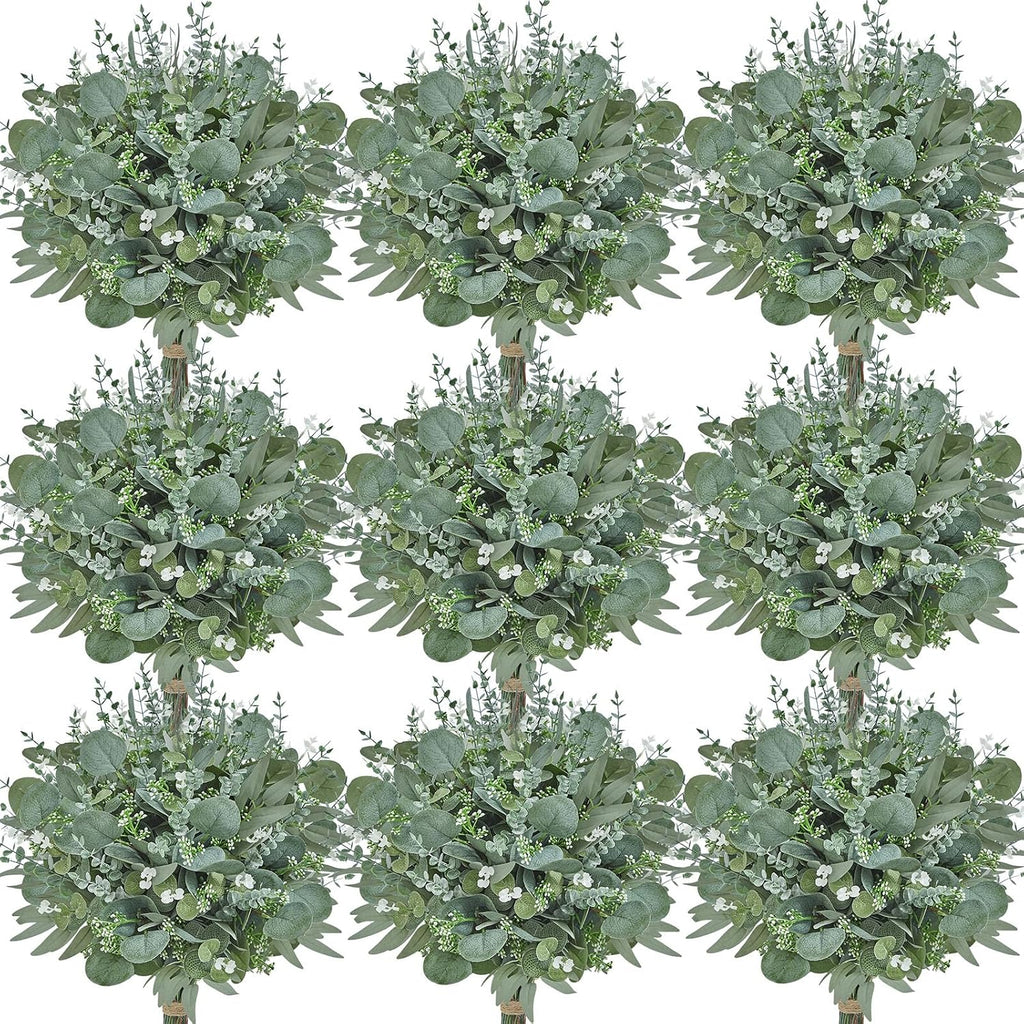 Serwalin 300PCS Mixed Eucalyptus Stems, Greenery Stems for Centerpieces