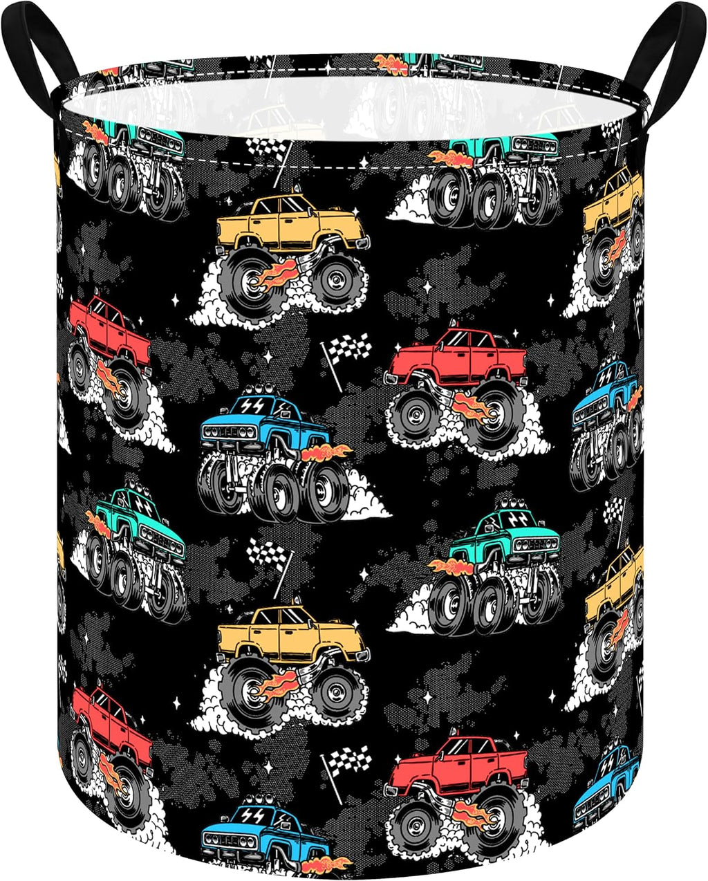 Round Laundry Hamper Storage Basket Laundry Organizer Bins