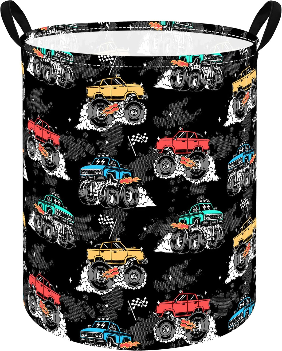 Round Laundry Hamper Storage Basket Laundry Organizer Bins