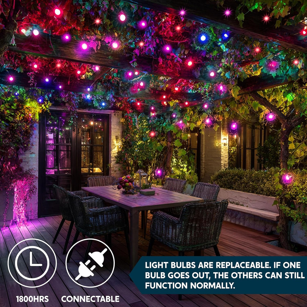 Joiedomi Pink Christmas String Lights,200(2x100) 42.8FT Valentines Day Fairy Tree Lights Plug in for Indoor Outdoor Xmas Valentines Decor Patio Holiday Theme Party Yard House,Green Wire