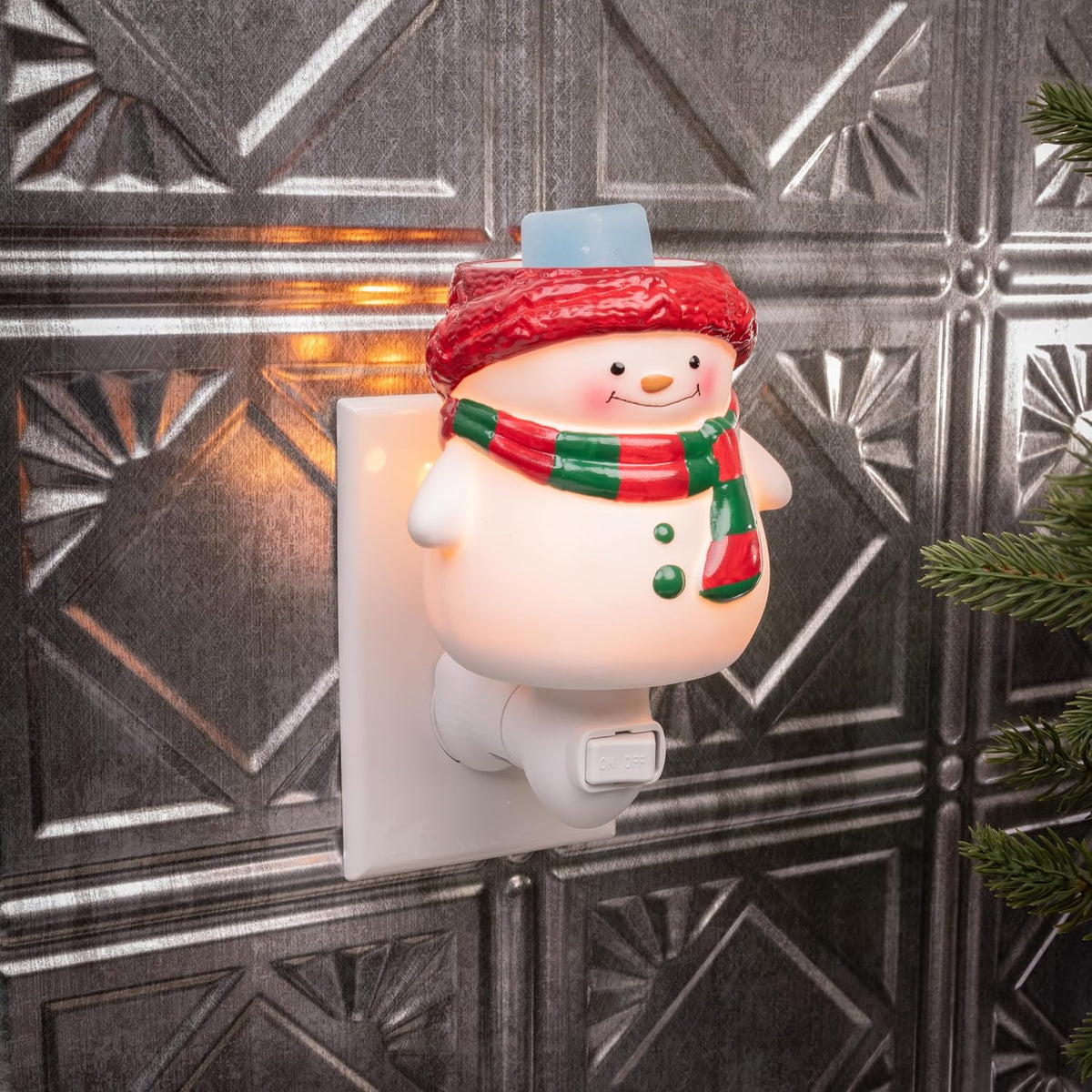 ScentSationals Jimbo Snowman - Accent Wall Plug in Wax Warmer
