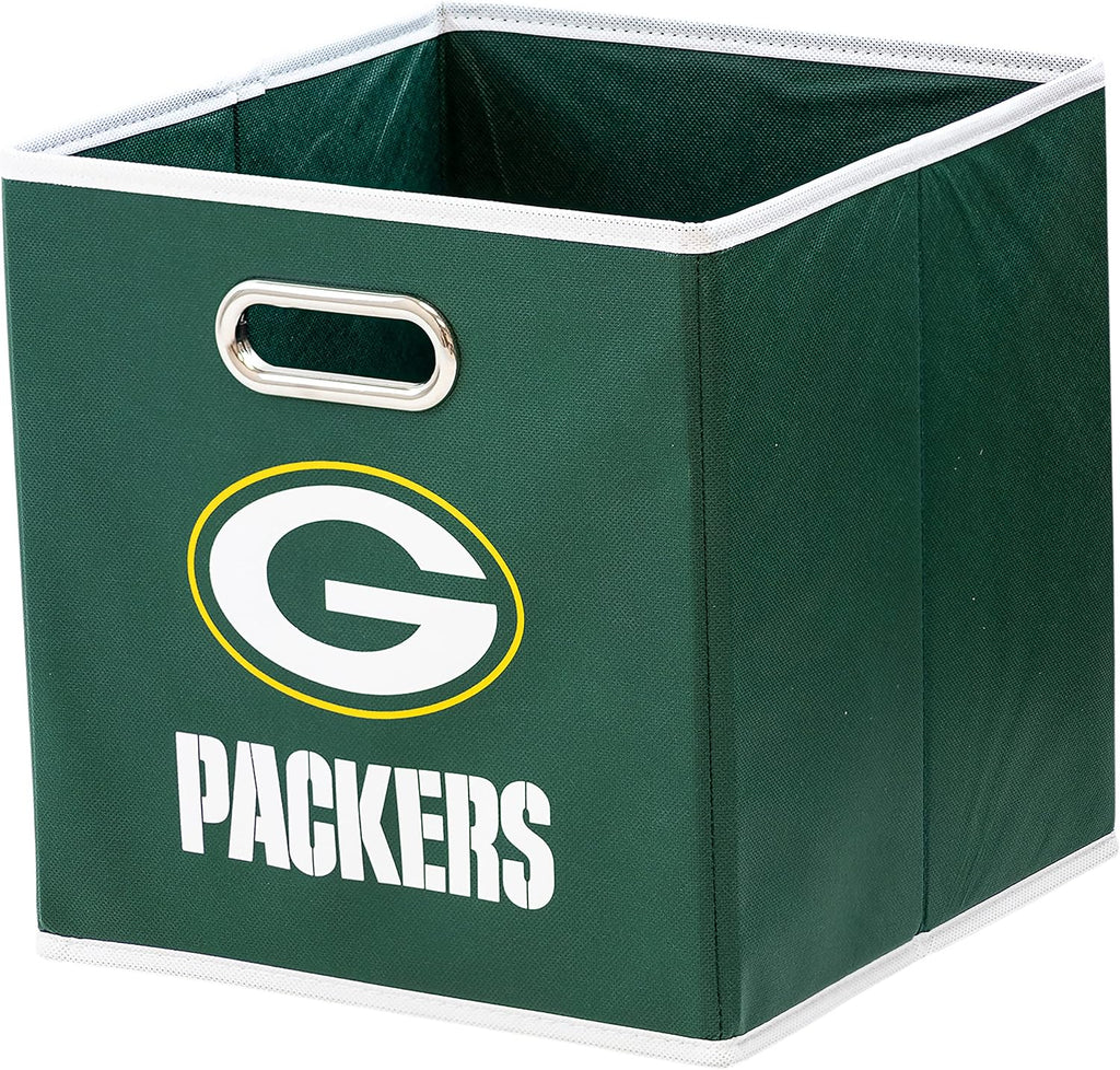 Franklin Sports NFL Green Bay Packers Collapsible Storage Bin