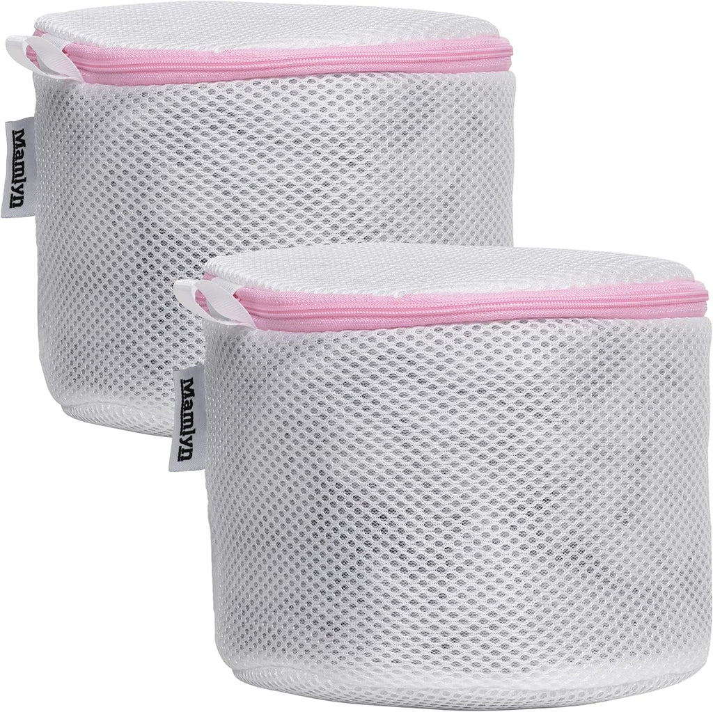 Mamlyn Mesh Bra Bags for Washing Machine, Lingerie wash Bags for Laundry