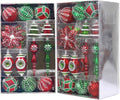 Valery Madelyn 50ct Christmas Ball Ornaments Tree Decorations Set