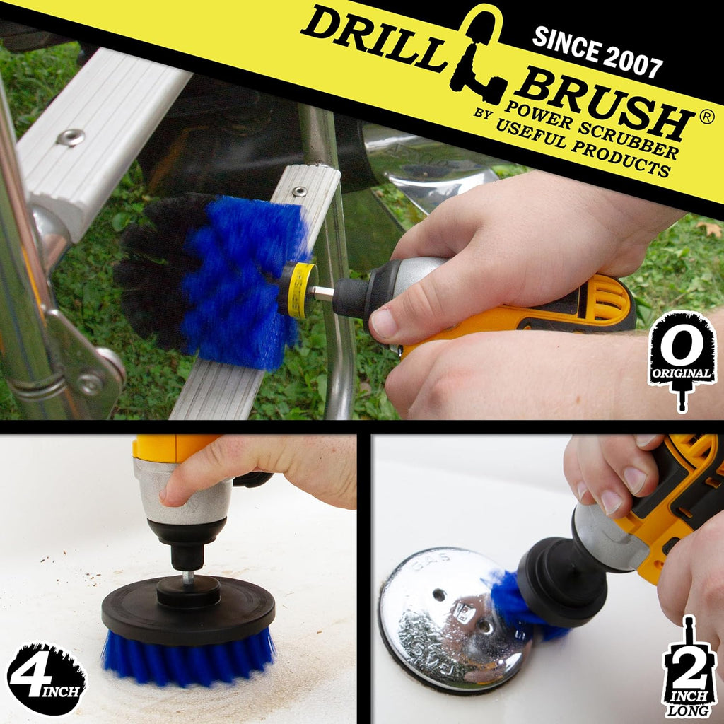 Drill Brush - Drill Brush Attachment - Drill Brush Power Scrubber